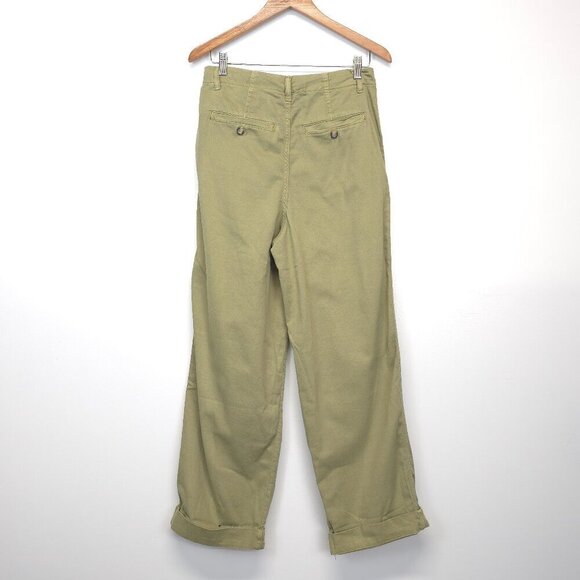 Free People High Waist Abby Chino Pants Size 4 - Picture 3 of 8